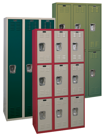 Gravity Latch Solid Sides Lockers 