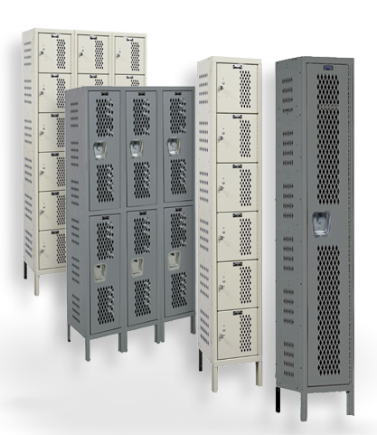 Heavy Duty Ventilated Lockers