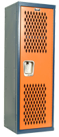 Blue & Orange - Home Team Lockers