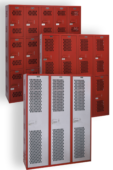 Turn Handle Ventilated Lockers