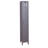 ValueMax Lockers - single tier, 1-wide, color: Hallowell gray