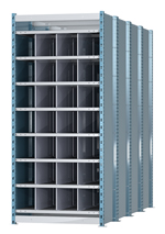 Deep Bin Shelving - 28 bins